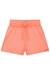 Shorts em Tela Fashion Laranja Kukiê