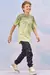 Calça Jogger em Sarja Melange com Elastano Super Power Preta Johnny Fox - comprar online