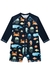 Macacão em Malha UV Dry com Proteção UV 50+ Fundo do Mar Marinho Luc.Boo - comprar online