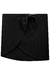 Saia em Malha com Proteção Uv Dry 50+ Preto Lilimoon