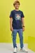 Imagem do Camiseta em Meia Malha Gameblox Marinho Johnny Fox