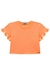 Blusa Boxy em Meia Malha Laranja Kukiê - comprar online