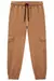 Calça Jogger em Cotton Jeans com Elastano Caramelo Johnny Fox - comprar online