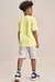 Conjunto Camiseta em Meia Malha One Verde Neon e Bermuda em Tecido Eco com Elastano Cinza Johnny Fox na internet
