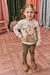 Conjunto de Blusão em Moletom com Pelúcia Off Best Ever e Calça Legging em Fleece Cotelê com Elastano Verde Kukiê Menina - comprar online