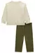 Conjunto de Blusão em Moletom com Pelúcia Off Best Ever e Calça Legging em Fleece Cotelê com Elastano Verde Kukiê Menina - Moda Infantil I Baby, Kids e Teen I Pepe & Sofia