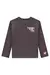 Blusa em Canelado Liz Teen Pinned For You Chumbo Lilimoon - comprar online