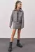 Short Saia em Suede Twill Cinza Vic.Vicky Teen Menina - loja online