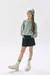 Blusão em Tricot Soft Verde Menta Vic.Vicky Teen Menina - Moda Infantil I Baby, Kids e Teen I Pepe & Sofia