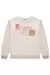 Blusão em Moletom Linho com Pelúcia Rainbow Off White Infanti Infantil Menina na internet