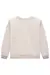 Blusão em Moletom Linho com Pelúcia Rainbow Off White Infanti Infantil Menina - Moda Infantil I Baby, Kids e Teen I Pepe & Sofia