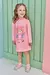 Vestido em Termoskin Urso Beautiful Rosa Kukiê Bebê Menina - comprar online