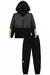 Conjunto de Jaqueta e Calça Jogger em Nylon Aspen Preto Johnny Fox Menino - Moda Infantil I Baby, Kids e Teen I Pepe & Sofia