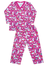 Pijama Conjunto Manga Longa e Calça Moletinho Flanelado Feminino