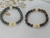 Kit Pulseiras Pirita e Olho de Tigre com detalhe Citrino na internet