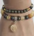 Pulseira Japamala Pirita, Citrino e Olho de Tigre 54 contas - comprar online
