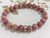 Pulseira Rodonita Rosa 8mm - Universo Marques