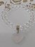 Pulseira Cristal Quartzo contas de 8mm