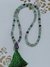Japamala Fluorita 108 contas 8mm Brinde Pulseira - Universo Marques