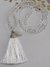 Japamala Cristal de Quartzo e Branco 108 contas 8mm Brinde Pulseira - comprar online