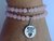 Pulseira Japamala Quartzo Rosa 54 contas 6mm Hooponopono - Universo Marques