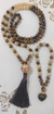 Japamalas Olho De Tigre E Calcita Amarela 108 E 27 Contas 8mm - comprar online