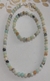 Colar Pedras Amazonita + Pulseira (Unissex)