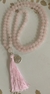 Japamala Quartzo Rosa 108 contas 8mm - Hooponopono
