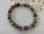 Japamala Zoisita com Rubi 27 Contas + Pulseira 8mm - loja online