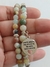 Pulseira Japamala Amazonita 54 contas 6mm - Hooponopono - Universo Marques