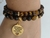 Pulseira Japamala Olho de Tigre 54 contas 6mm Hooponopono - comprar online