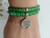 Pulseira Japamala Quartzo Verde 54 contas 6mm - Hooponopono - comprar online