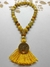 Japamala Olho de Tigre Dourado 27 contas 8mm