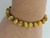 Pulseira Olho de Tigre Dourado - Proteção e Prosperidade