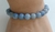 Pulseira Quartzo Azul 8mm - Equilíbrio - Universo Marques
