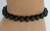 Pulseira Turmalina Negra 8mm - Bloqueio de Energia Negativa