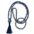 Japamala Quartzo Azul 108 contas 8mm Brinde Pulseira