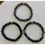 kit 3 Pulseiras Quartzo Turmalinado, Hematita e Ônix 8mm