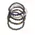 Kit Pulseiras Hematita Granada Olho de Tigre Quartzo Rosa Lápis Lazúli 6mm