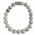 Pulseira Howlita Branca 8mm - Harmonia