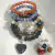 Kit 5 Pulseiras Pedras Energéticas 8mm