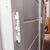 Porton de chapa FORTUNA Linea ECO 11301 con 1/2 ventana-postigo 2.40x2.05m - Fortuna Aberturas
