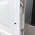 Puerta de chapa FORTUNA CLASICA 11304 con media ventana-postigo de abrir 0.90x2.05m