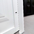 Puerta de chapa FORTUNA CLASICA 11304 con media ventana-postigo de abrir 0.90x2.05m - tienda online