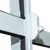 Puerta-Ventana balcon corrediza Fortuna 1.20x2.00m Aluminio Blanco Basic con vidrio 4mm - comprar online