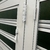 Portón de chapa FORTUNA Linea Vintage 1114 con 1/4 ventana-postigo 2.40x2.05m