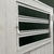 Imagen de Portón de chapa FORTUNA Linea Vintage 1114 con 1/4 ventana-postigo 2.40x2.05m