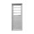 Puerta de chapa FORTUNA Linea ECO 11301 con 1/2 ventana-postigo 0.80x2.05m - comprar online