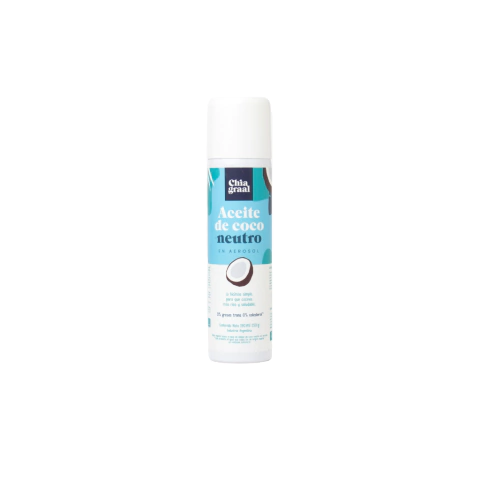 CHIAGRAAL - ACEITE DE COCO NEUTRO EN AEROSOL 190ML - comprar online