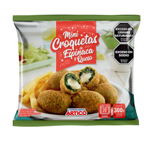 ARTICO - CROQUETAS DE ESPINACA Y QUESO
